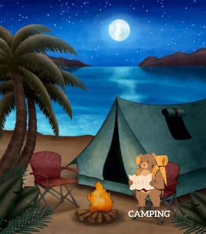 Camping in jim corbett